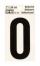 LETTER"O"REFLECT 2"VINYL
