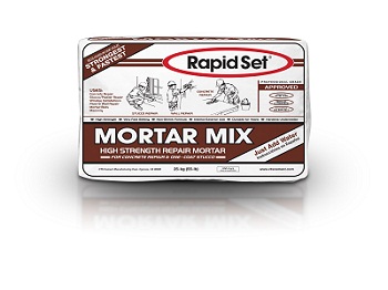 RAPID SET MORTAR MIX 55LBS
