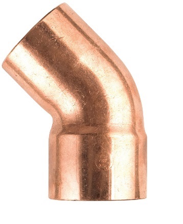 ELBOW STREET 45 2"COPPER